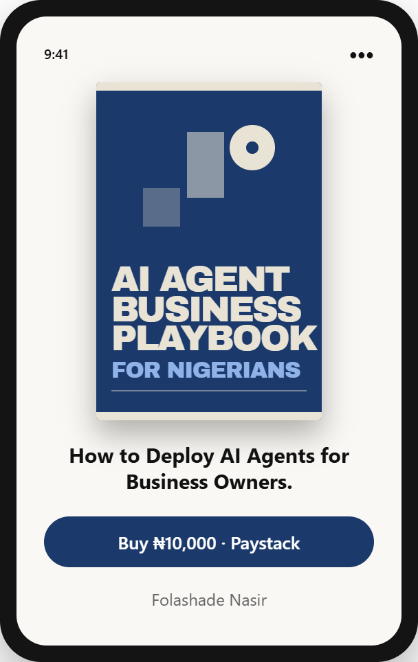 The AI Agents Business Playbook